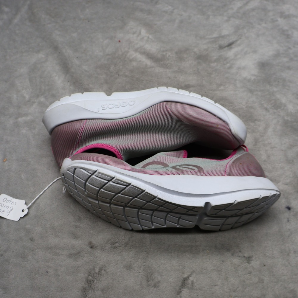 Oofos OOmg Women 9 Spot Shoe Pink Slip On Comfort Stretch Lightweight Sneakers - Picture 4 of 16